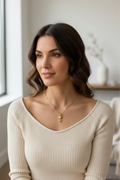 Mom with My Girl Necklace